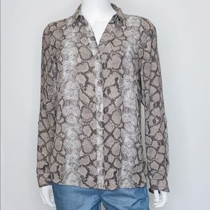 Animal Print Blouse